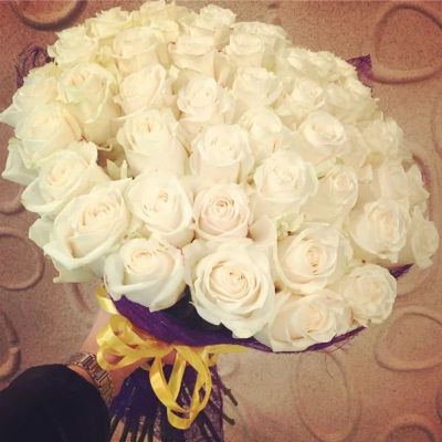 Лот: 4978035. Фото: 1. Букет из 51 розы ! vendela 60... Свежие цветы