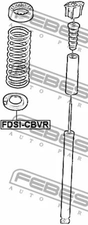 Лот: 18621489. Фото: 1. Проставка пружины нижняя FDSICBVR... Ходовая, подвеска, рулевое управление