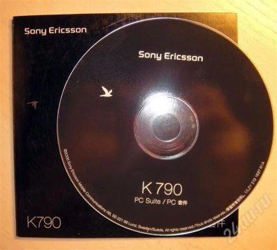 Лот: 632713. Фото: 1. диск от Sony Ericsson K 790. АТС