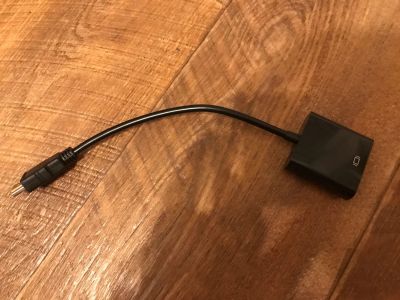 Лот: 15929948. Фото: 1. Hdmi VGA переходник адаптер конвертер. Шлейфы, кабели, переходники