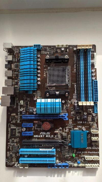 Лот: 17294033. Фото: 1. Материнская плата ASUS M5A97 R2... Материнские платы