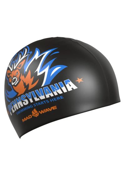 Лот: 22353852. Фото: 1. Силиконовая шапочка Mad Wave Pennsylvania... Плавание