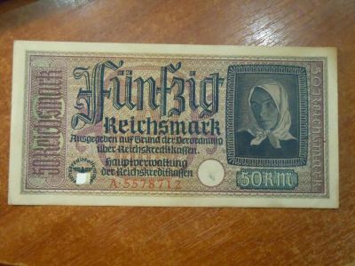Лот: 25780824. Фото: 1. 50 марок 1940-1945гг, Украина... Германия и Австрия