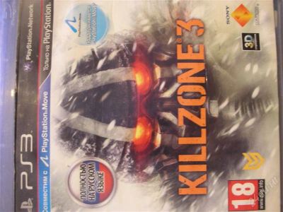 Лот: 1479845. Фото: 1. ps3 killzone 3. Игры для консолей