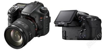 Лот: 1963048. Фото: 1. классный sony a77 kit 16-50 в... Цифровые зеркальные