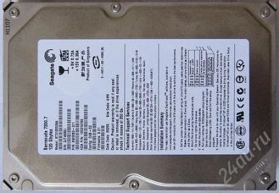 Лот: 2873444. Фото: 1. HDD 120 Gb IDE Seagate Barracuda... Жёсткие диски (HDD)