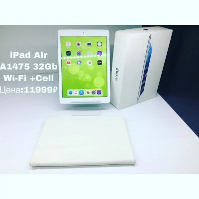 Лот: 13510451. Фото: 1. Планшет iPad AIR , Wi-Fi CELL... Планшеты