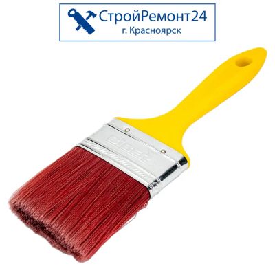 Лот: 25136285. Фото: 1. Флейцевая кисть Biber Суприм Аква... Ручной инструмент