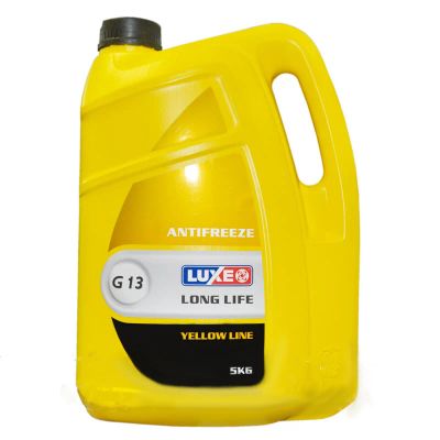 Лот: 4767679. Фото: 1. Luxe Антифриз-40 Yellow Line 5кг. Масла, жидкости