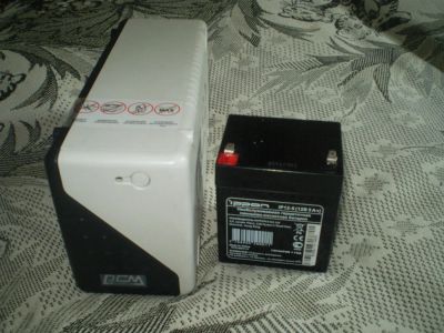 Лот: 5178750. Фото: 1. ИБП PowerCom Warrior WAR-500A... ИБП, аккумуляторы для ИБП