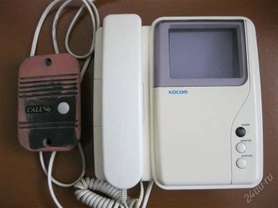 Лот: 2316447. Фото: 1. Видеодомофон KOCOM kvm-604. Видеонаблюдение