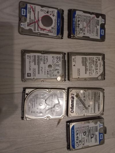 Лот: 20654590. Фото: 1. hdd 7 штук. Жёсткие диски (HDD)