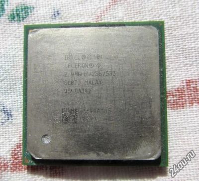 Лот: 14801541. Фото: 1. Процессор Celeron-2.4GHz/256/533. Процессоры