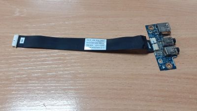 Лот: 24571218. Фото: 1. USB порт и звуковые гнезда на... Шлейфы, кабели, переходники