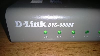 Лот: 7541425. Фото: 1. VoIP шлюз D-link DVG-6008S Б\У. Маршрутизаторы (роутеры)