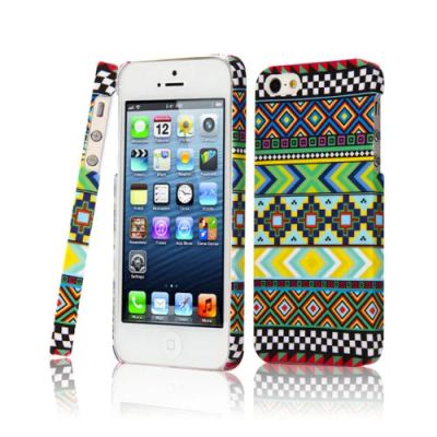 Лот: 3507448. Фото: 1. Чехол iPhone 5 Aztec + защитная... Чехлы, бамперы