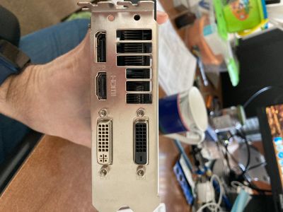 Лот: 16718018. Фото: 1. Видеокарта r9 280x 3gb. Видеокарты