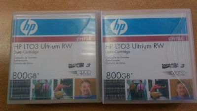 Лот: 11250410. Фото: 1. HP LTO3 Ultrium RW Data Cartridge... Другое (носители информации)