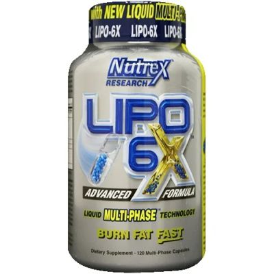 Лот: 3695242. Фото: 1. Жиросжигатель Nutrex Lipo 6-X... Спортивное питание, витамины
