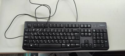 Лот: 20548363. Фото: 1. Проводная клавиатура Logitech. Клавиатуры и мыши
