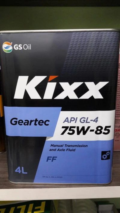 Лот: 9471142. Фото: 1. KIXX Geartek API GL-4 75W85 4л. Масла, жидкости