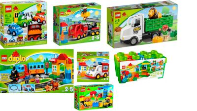 Лот: 8721177. Фото: 1. Ящик LEGO Duplo. Конструкторы