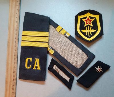 Лот: 25762031. Фото: 1. погоны+петлицы+шеврон старший... Нашивки, шевроны, погоны