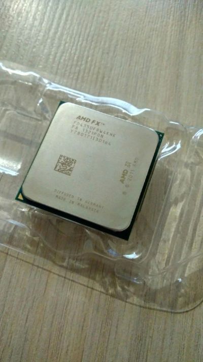 Лот: 14385649. Фото: 1. AMD FX 4350 4 ядра, сокет AM3+. Процессоры