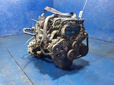 Лот: 19045196. Фото: 1. Двигатель Nissan Cube Z10 CG13DE... Двигатель и элементы двигателя