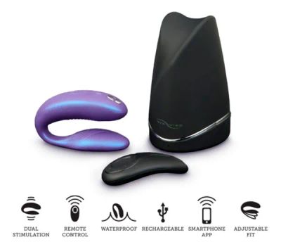 Лот: 19965422. Фото: 1. Вибратор для пар We-Vibe Sync... Игрушки