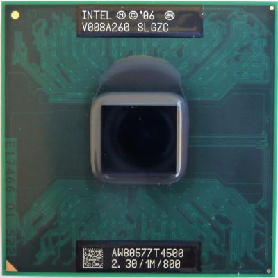 Лот: 5397609. Фото: 1. Intel Dual Core T4500 2.3/1/800... Процессоры