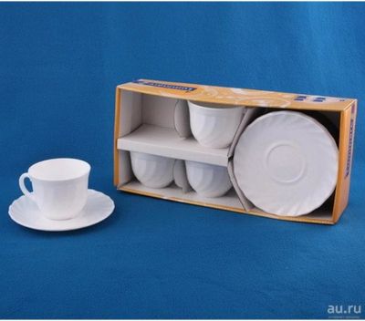 Лот: 14595323. Фото: 1. Набор посуды чайный Трианон /чашка... Сервизы, наборы посуды