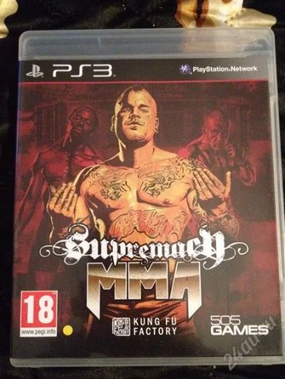 Лот: 2059554. Фото: 1. Supremacy MMA Playstation 3 (PS3... Игры для консолей