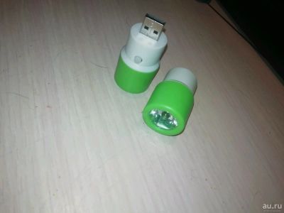 Лот: 13877935. Фото: 1. Usb фонарик. Фонарики
