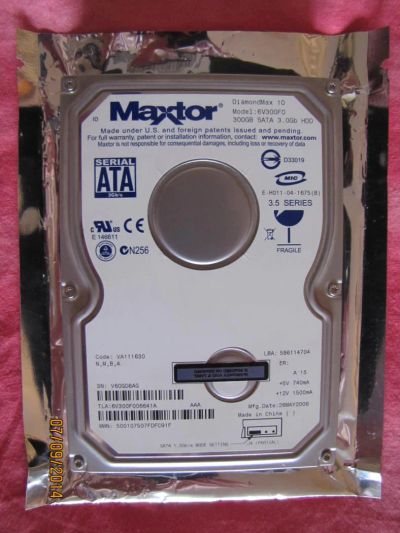 Лот: 4477150. Фото: 1. HDD Maxtor DiamondMax 10! Обмен... Жёсткие диски (HDD)