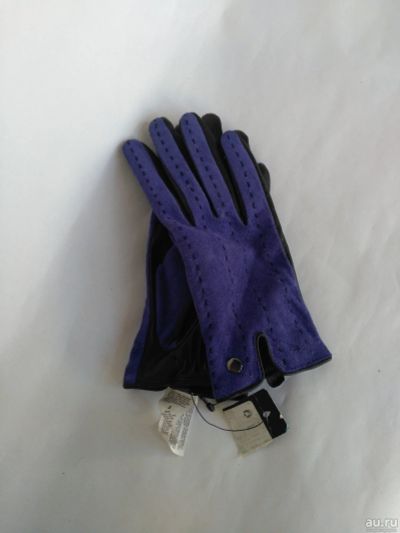 Лот: 13770019. Фото: 1. Перчатки женские фиолетовые размер... Перчатки, варежки, митенки