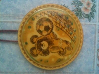 Лот: 3483734. Фото: 1. Сувенир,олимпиады 80, керамика... Остальная сувенирная продукция