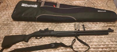 Лот: 20527481. Фото: 1. Гладкоствольное ружье Benelli... Охотничье оружие