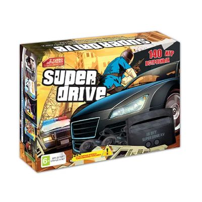 Лот: 5307001. Фото: 1. Sega Super Drive GTA V 140 встроенных... Игровые приставки, консоли