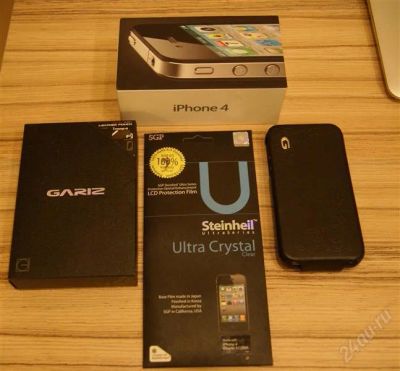 Лот: 2451758. Фото: 1. iPhone 4 16GB черный (неверлок... Смартфоны