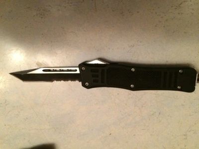 Лот: 6822330. Фото: 1. Нож фронтальный Microtech Trodon... Ножи, топоры