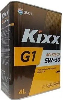 Лот: 16160494. Фото: 1. Масло KIXX G1 SN Plus 5W50 4л. Масла, жидкости