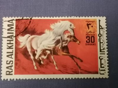 Лот: 23803479. Фото: 1. Фауна. Лошади. Арабские Эмираты. Марки