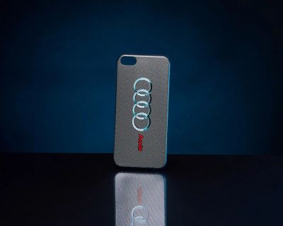 Лот: 19916586. Фото: 1. Кейс с логотипом Audi для iPhone... Чехлы, бамперы
