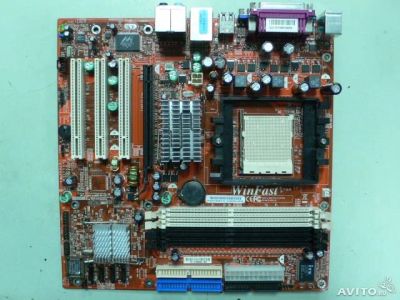 Лот: 15769336. Фото: 1. материнская плата Winfast 6150K8MA-8KRS. Материнские платы