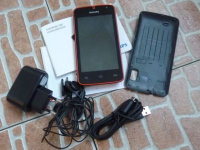 Лот: 4327518. Фото: 1. Philips W536 двухъядерный смартфон... Смартфоны