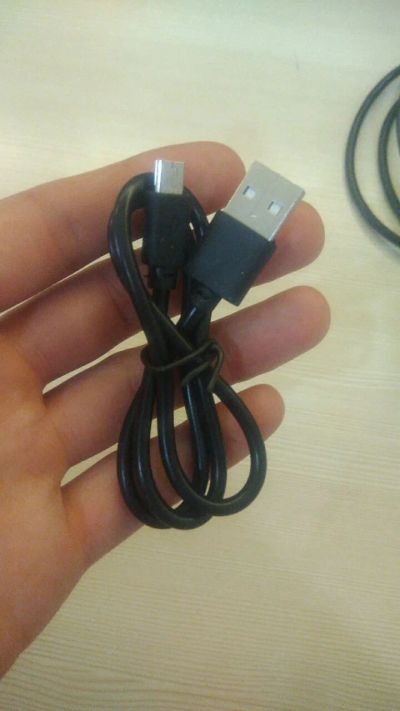 Лот: 19248741. Фото: 1. Кабель usb micro usb короткий. Дата-кабели, переходники