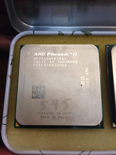 Лот: 6301363. Фото: 1. (Сокет АМ3) AMD Phenom II 545... Процессоры