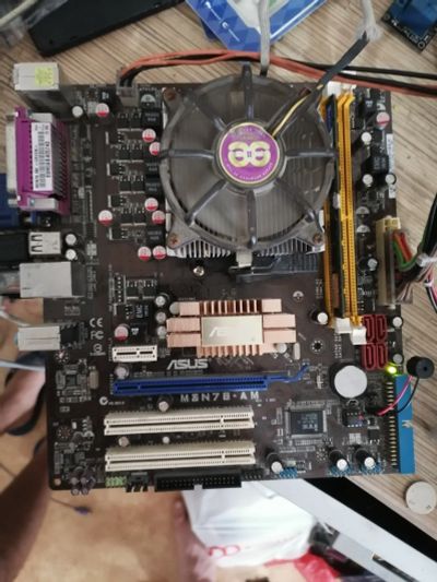 Лот: 16542749. Фото: 1. Материнская плата Asus M3N78-AM. Материнские платы
