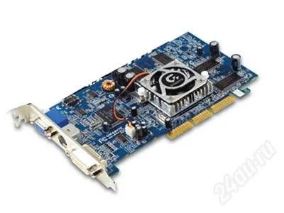 Лот: 2394925. Фото: 1. AGP Ati Radeon 9600pro /128mb. Видеокарты